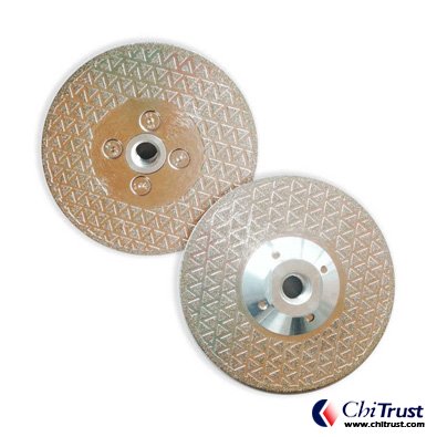 Electroplated Duo Blade with Flange